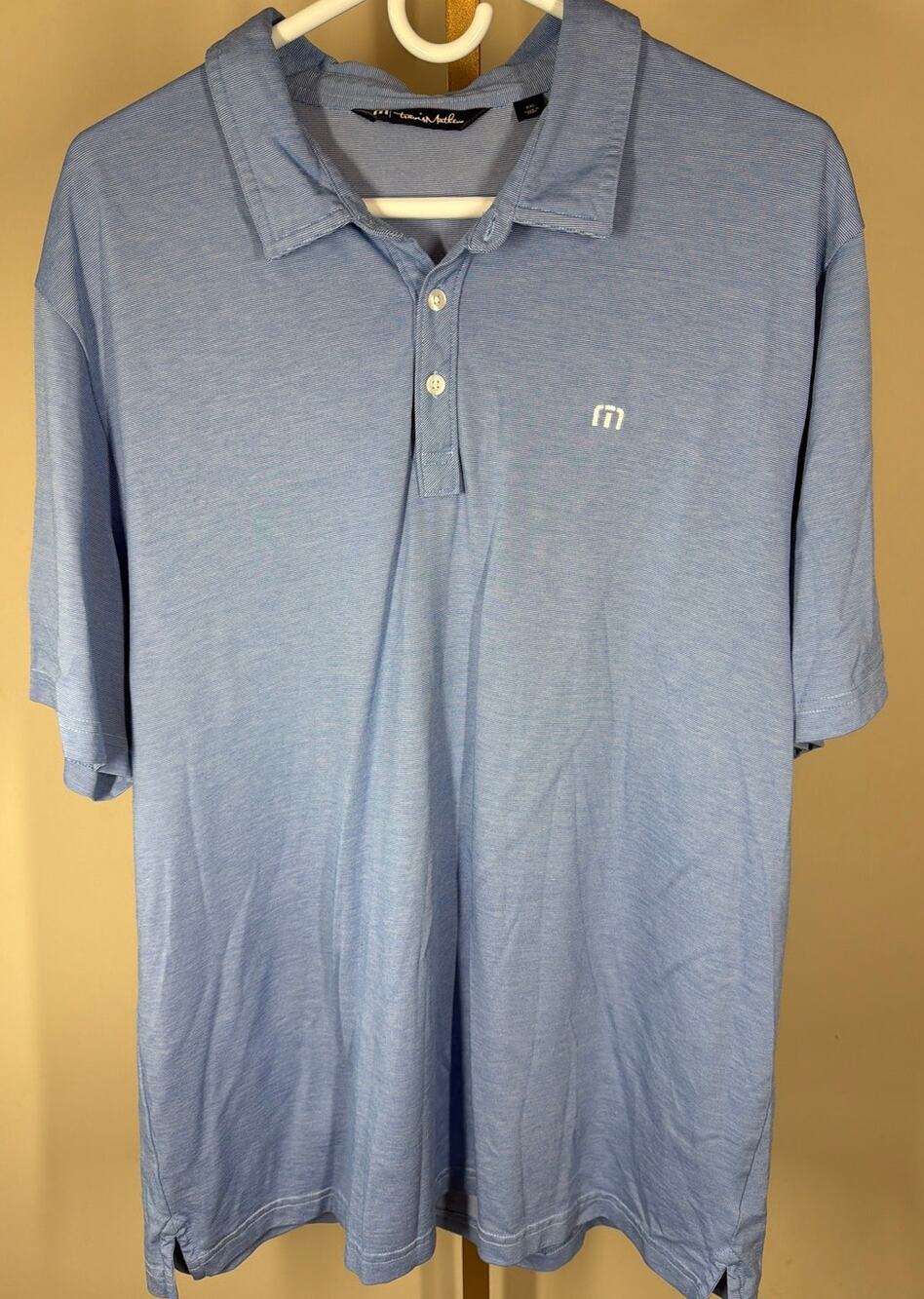 Travis Mathew Blue Size XXL Polo